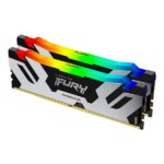 Moduli di Memoria Kingston FURY Renegade RGB 96GB DDR5 6000MHz CL32 Kit 2x48GB