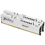 Moduli di Memoria Kingston FURY Beast 64GB DDR5 6000MHz CL36 White EXPO (Kit 2)
