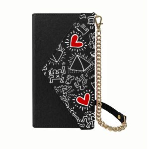 Custodia Smartphone Celly Keith Haring Universal Magnetic Pochette fino a 6.7"
