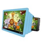 Lente di Ingrandimento per Smartphone Celly KIDSMOVIE – Accessorio per Bambini Azzurro