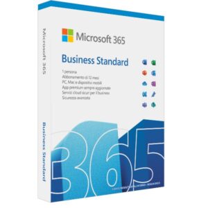 Software Microsoft 365 Business Standard Licenza Box 12 Mesi