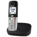 Telefono Cordless Panasonic TGU410EXB Tasti Grandi Vivavoce DECT