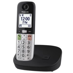Telefono Cordless Panasonic TGU410EXB Tasti Grandi Vivavoce DECT
