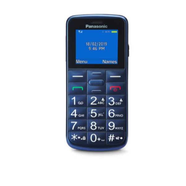 Telefono Cellulare Senior Panasonic KX-TU110 Blu Dual Band
