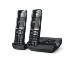 Telefono Cordless Gigaset Comfort C550 A Duo 2 Portatili Vivavoce Nero