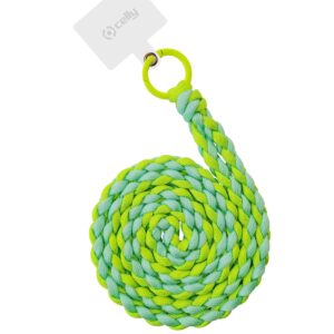 Cover Smartphone Celly LACETBRAIDED Catena Collo Verde