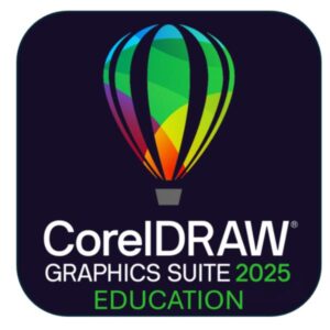 Corel CorelDRAW Graphics Suite 2025 Education Perpetua + 1Y manutenzione (5-50 Utenti) - SOFTWARE MULTILICENZA (ELETTRONICA)