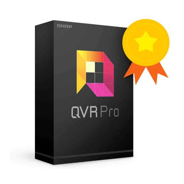 Licenza Software Qnap QVR Pro 4CH per Sorveglianza Video