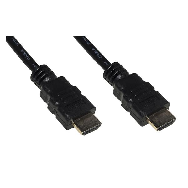 Cavo HDMI 4K Prodotti Bulk 3 Metri Contatti Dorati Nero