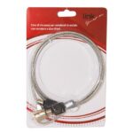 Cavo di Sicurezza Notebook Bulk Chiusura a Chiave 1.5 metri Acciaio Zincato