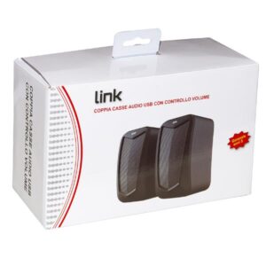 Casse Audio PC Bulk 5 Watt USB con Controllo Volume