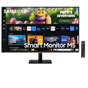 Monitor Samsung S27DM500 27" FHD VA Smart con Speaker e Telecomando