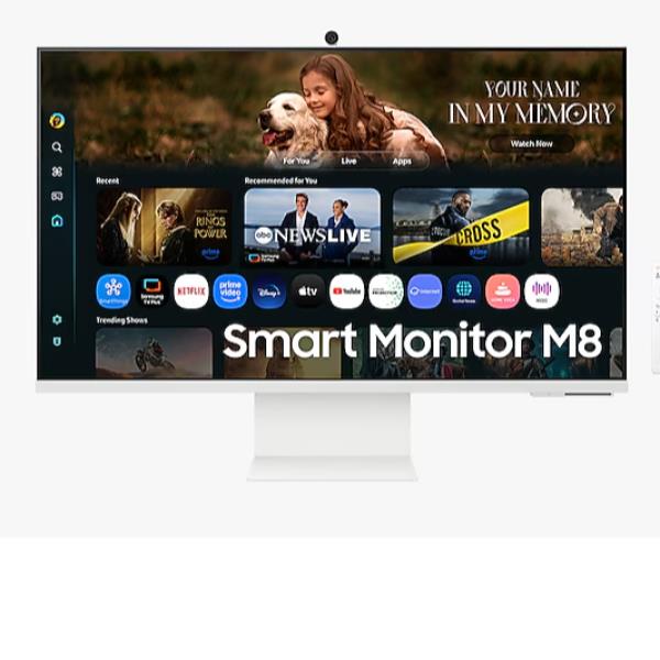 Monitor Samsung S32FM801 32" UHD Smart USB-C Slim Fit Camera