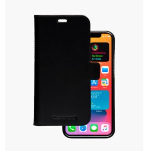 Custodia in Pelle Dbramante 1928 Lynge per iPhone 12 Pro Max - Nero