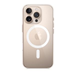Cover iPhone Apple MagSafe Trasparente per iPhone 16 Pro