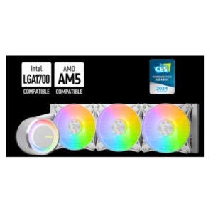 Dissipatore a Liquido MSI MAG CORELIQUID E360 White 360mm 3 Ventole