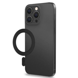 Cover Smartphone Celly MAGCADAPTER Anello Magnetico Universale Nero