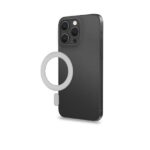 Cover Smartphone Celly MAGCADAPTER Anello Magnetico Bianco