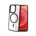 Cover Celly MAGMATT per iPhone 14 Pro Trasparente Nera