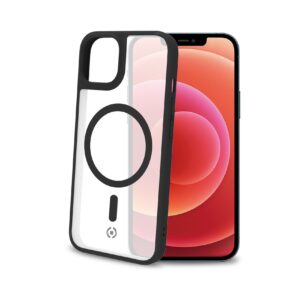 Cover Celly MAGMATT per iPhone 14 Plus Trasparente Nera