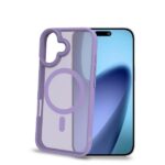 Cover Celly MAGMATT per iPhone 17 Trasparente Viola