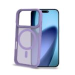 Cover Celly MAGMATT per iPhone 17 Pro Trasparente Viola