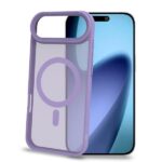 Cover Celly MAGMATT per iPhone 17 Trasparente Viola
