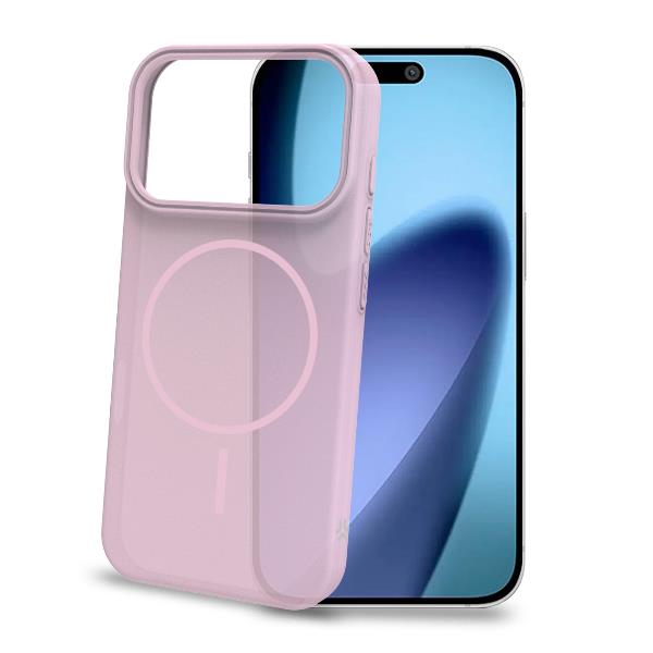 Cover Celly MAGSAND per iPhone 17 Pro in Policarbonato Rosa
