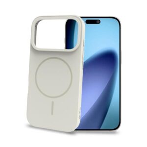 Cover Celly Magslim per iPhone 17 Pro Bianca in TPU