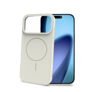 Cover Celly MAGSLIM per iPhone 17 Pro Max Bianco TPU
