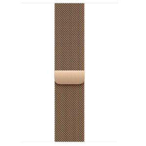 Cinturino Smartwatch Apple Loop Maglia Milanese 40mm Oro