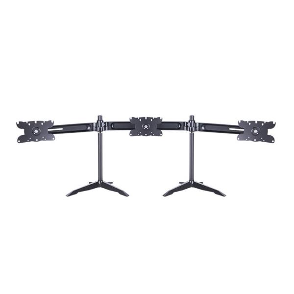 Staffa Monitor ITB Solution MB1312 per 3 Schermi fino a 32" Montaggio Scrivania