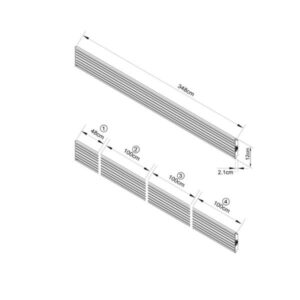 Staffa TV ITB Solution MB3880 per Montaggio a Muro fino a 30kg