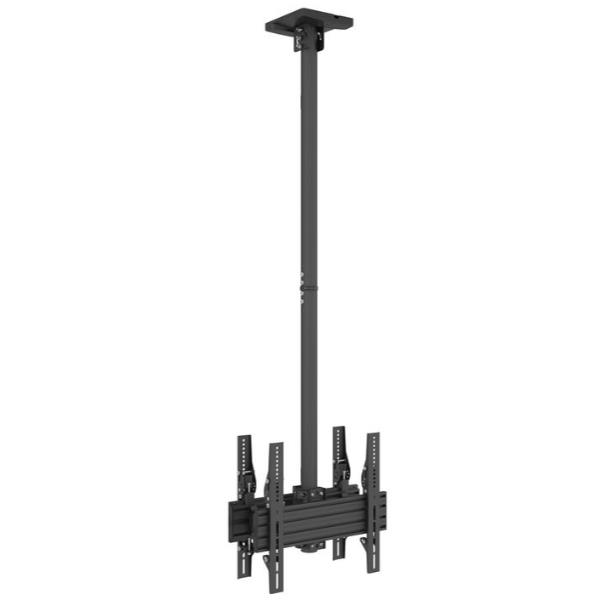 Staffa TV ITB Solution MB8892 Soffitto/Sottopensile per 2 Schermi fino a 65" 35kg