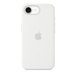 Cover iPhone Apple Silicone per iPhone 16e - Bianco