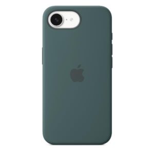 Cover iPhone Apple Silicone per iPhone 16e - Verde Lago