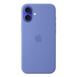 Cover Apple MagSafe Silicone per iPhone 16 Plus – Blu Pervinca