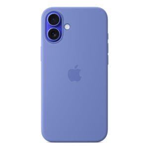Cover Apple MagSafe Silicone per iPhone 16 Plus - Blu Pervinca