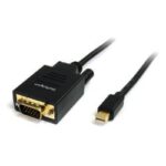 Cavo Adattatore Mini DisplayPort a VGA Startech 1.8m Maschio/Maschio Nero