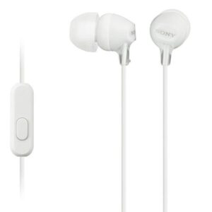 Auricolari Sony MDR-EX15AP con Microfono Bianchi
