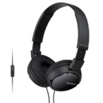 Auricolari Sony ZX110 con Microfono e Controllo Volume Nero