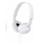 Auricolari Sony ZX110 con Microfono e Controllo Chiamate – Bianco