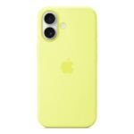 Cover iPhone Apple MagSafe Silicone Giallo Neon per iPhone 17