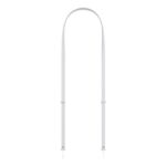 Tracolla per iPhone Apple Grigio Chiaro in Poliestere