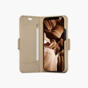 Custodia iPhone 12 mini Dbramante 1928 Milano Pelle Saffiano Rosa Sabbia