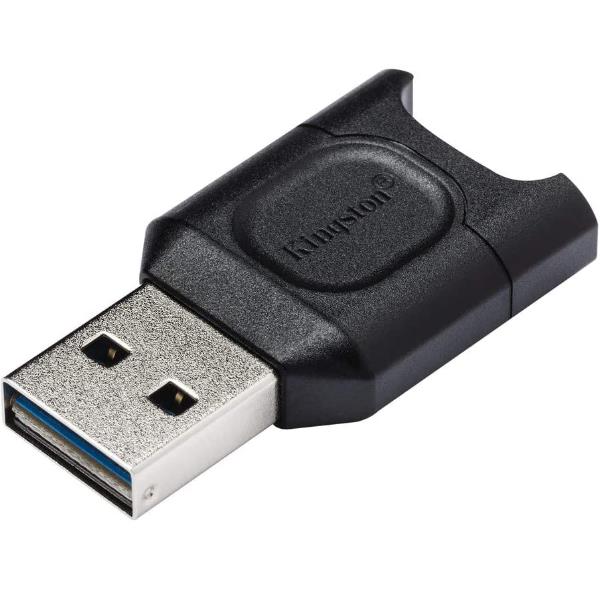 Lettore Memory Card Kingston MLPM Esterno USB 3.1 Nero