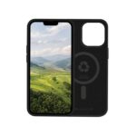 Custodia iPhone 14 Pro Max Dbramante 1928 Monaco Silicone Riciclato Nero
