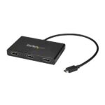 Adattatore USB-C a HDMI Startech Hub MST 3 Porte Nero