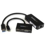 Adattatore di Rete Startech Kit 2 in 1 Surface Pro 4/Pro 3 USB 3.0 RJ45