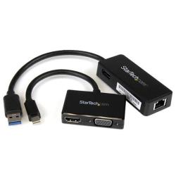 Adattatore di Rete Startech Kit 2 in 1 Surface Pro 4/Pro 3 USB 3.0 RJ45